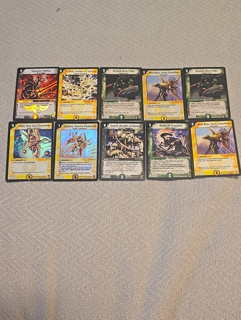 Duel Masters 10 Card Lot
